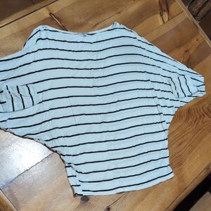 Striped Batwing Top